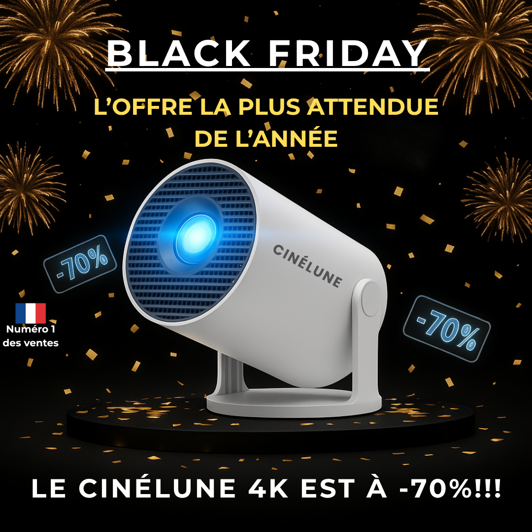 CinéLune™ Le Projecteur 4k