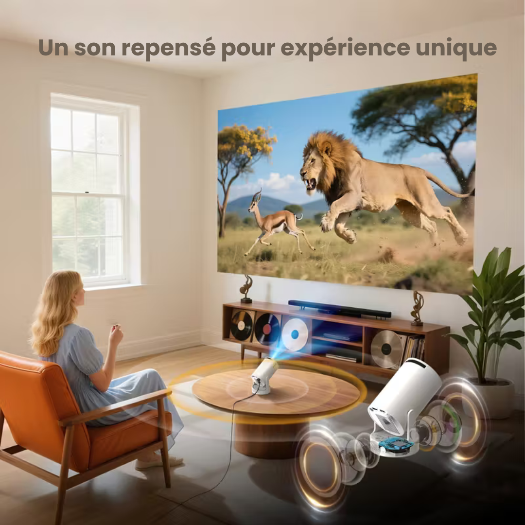 CinéLune™ Le Projecteur 4k